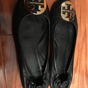 Tory Burch black shoes.